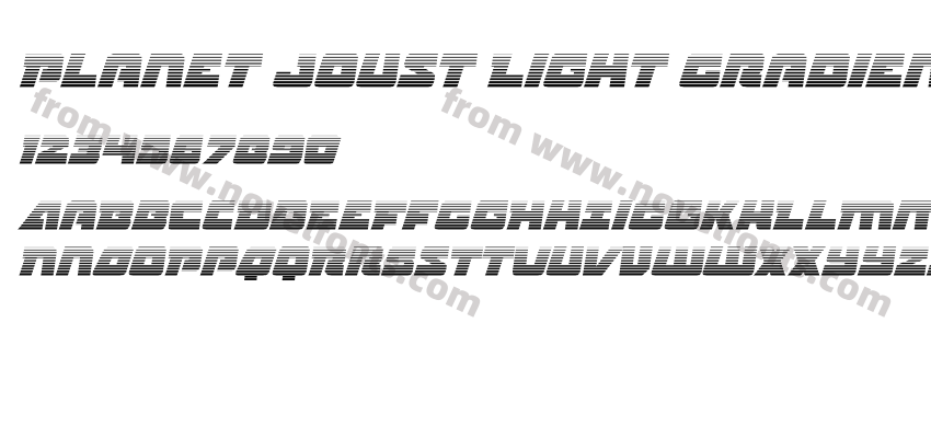 Planet Joust Light Gradient ItPreview