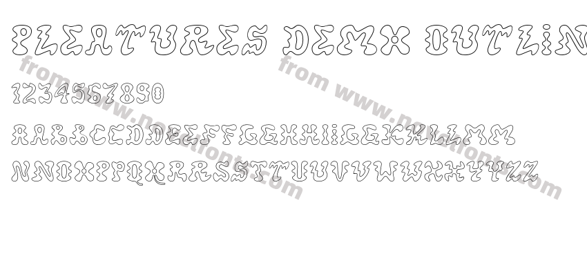 Pleatures Demo OutlinePreview