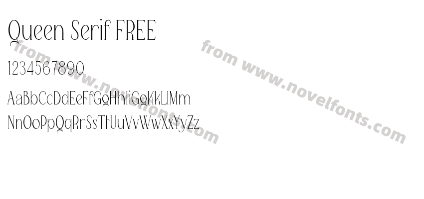 Queen Serif FREEPreview