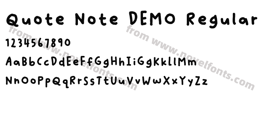 Quote Note DEMO RegularPreview