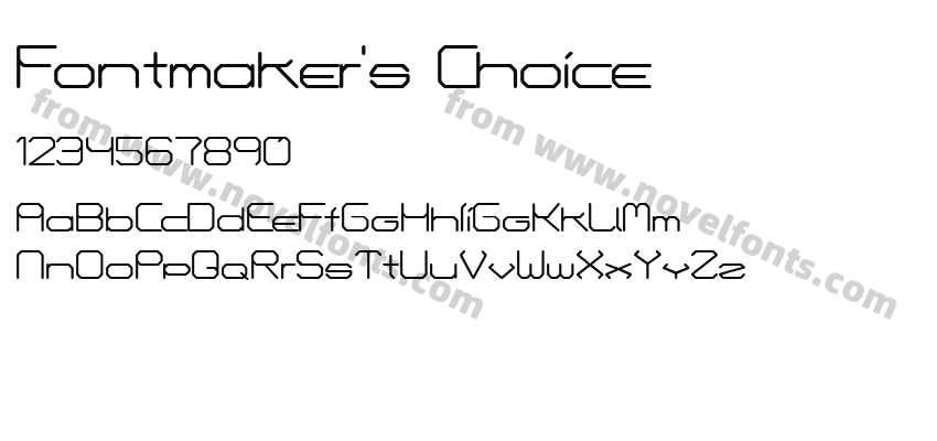 Fontmaker's ChoicePreview