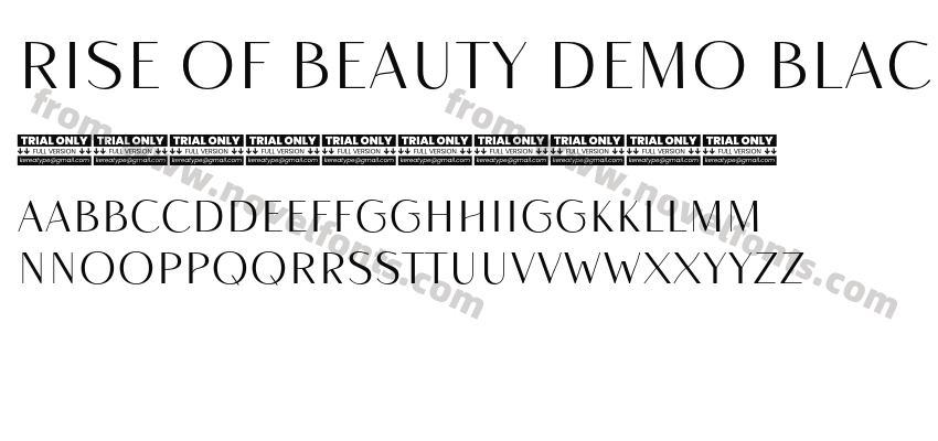 Rise of Beauty Demo BlackPreview