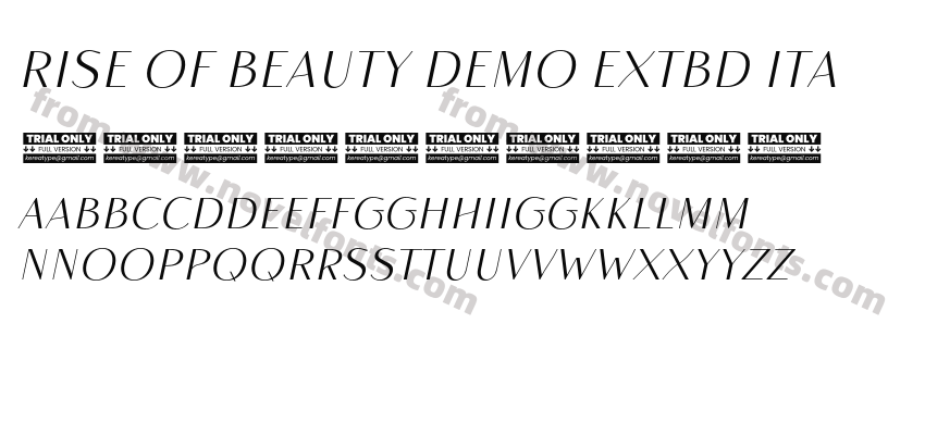 Rise of Beauty Demo ExtBd ItaPreview