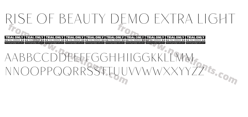 Rise of Beauty Demo Extra LightPreview