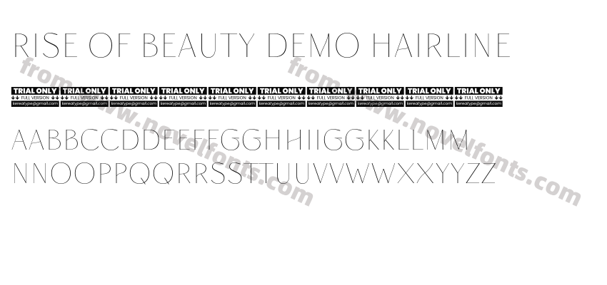 Rise of Beauty Demo HairlinePreview