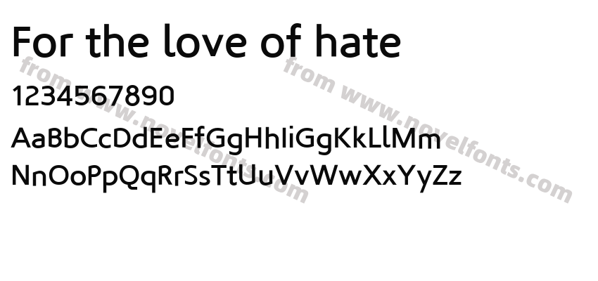 For the love of hatePreview