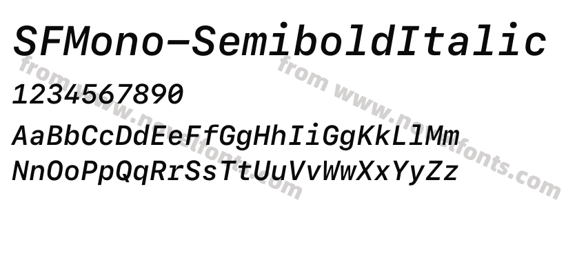 SFMono-SemiboldItalicPreview