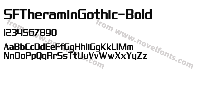 SFTheraminGothic-BoldPreview