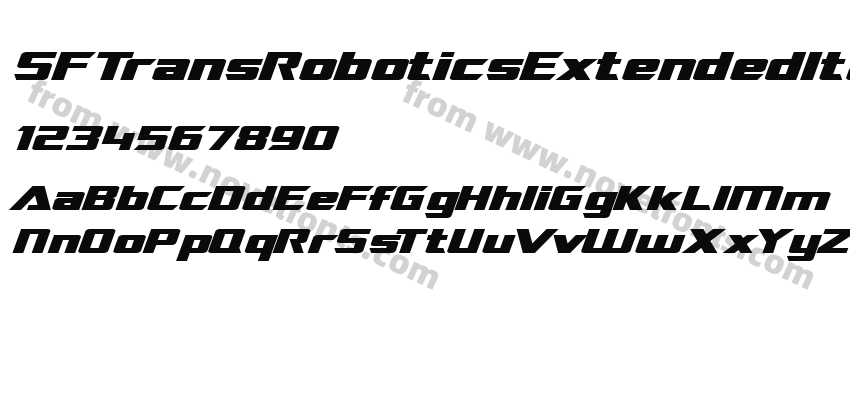 SFTransRoboticsExtendedItalicPreview