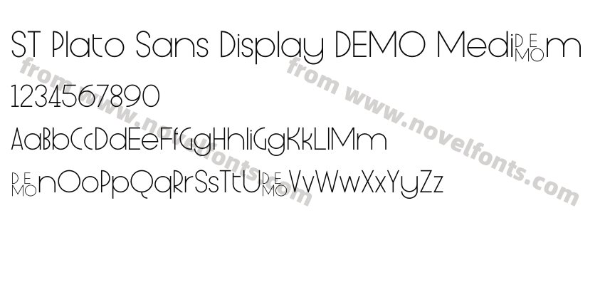 ST Plato Sans Display DEMO MediumPreview