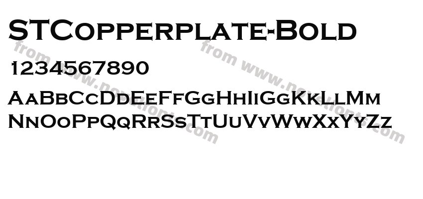 STCopperplate-BoldPreview