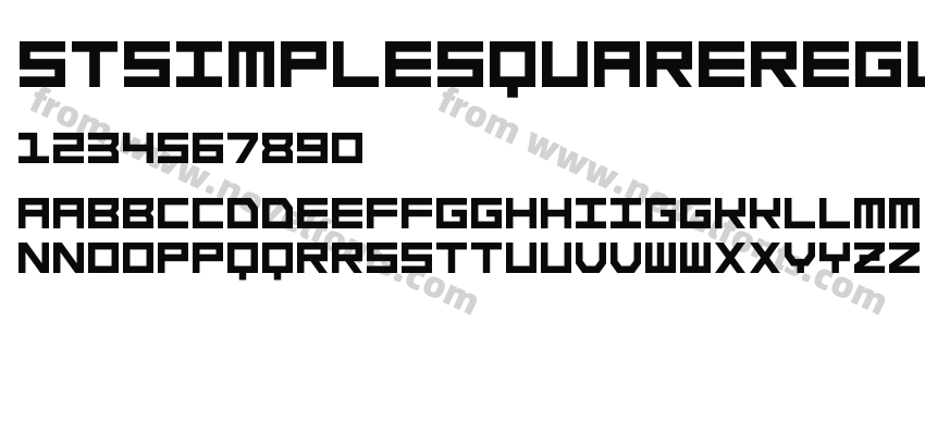 STSimpleSquareRegularPreview