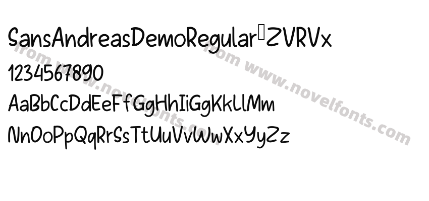 SansAndreasDemoRegular-ZVRVxPreview