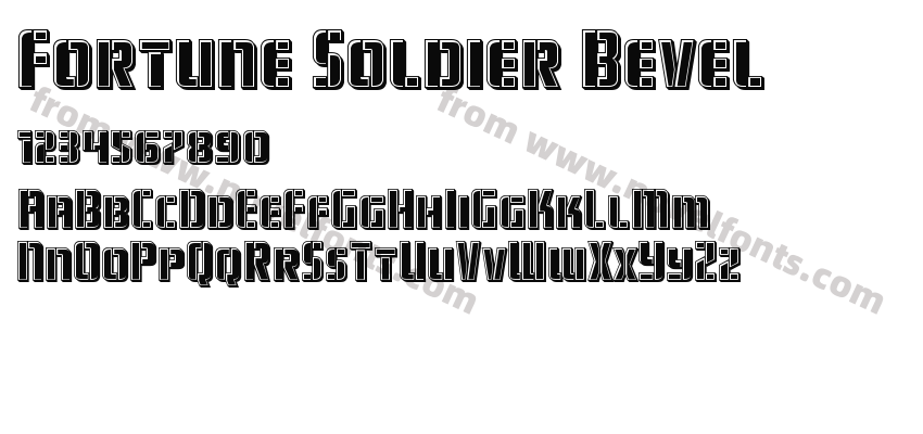 Fortune Soldier BevelPreview