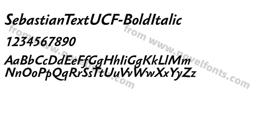 SebastianTextUCF-BoldItalicPreview