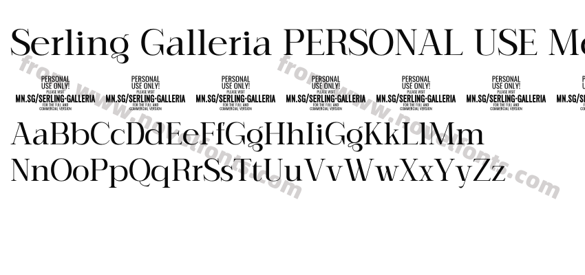 Serling Galleria PERSONAL USE MediumPreview