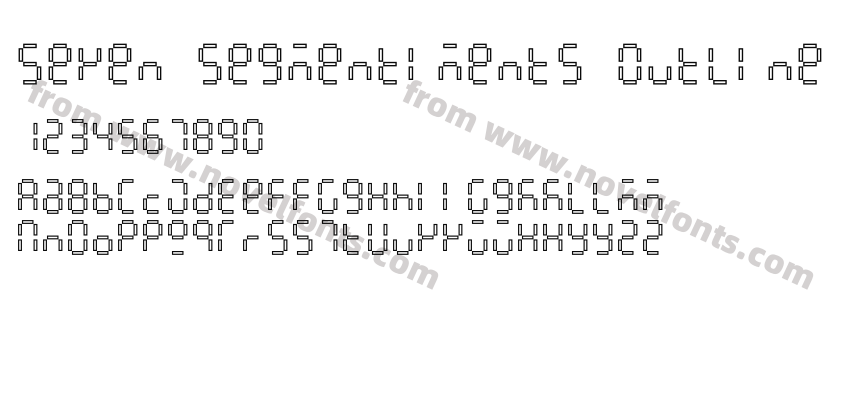 Seven Segmentiments OutlinePreview