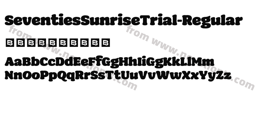 SeventiesSunriseTrial-RegularPreview