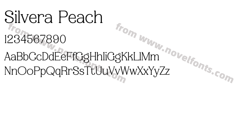 Silvera PeachPreview