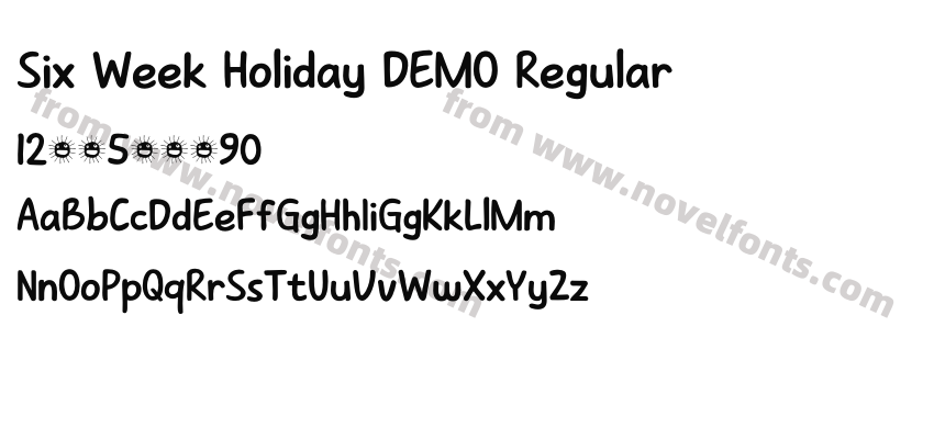 Six Week Holiday DEMO RegularPreview