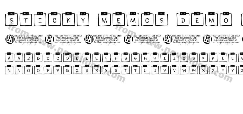 Sticky Memos Demo TwoPreview