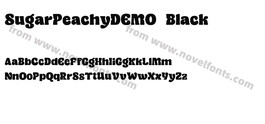 SugarPeachyDEMO-BlackPreview