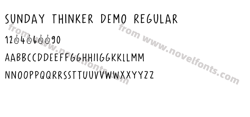 Sunday Thinker DEMO RegularPreview