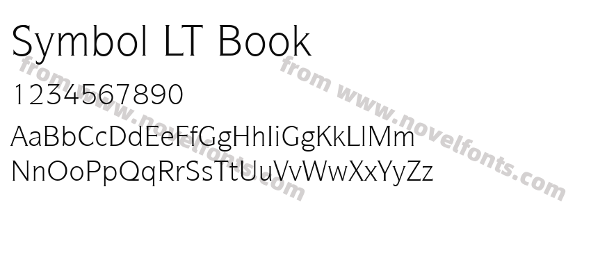 Symbol LT BookPreview