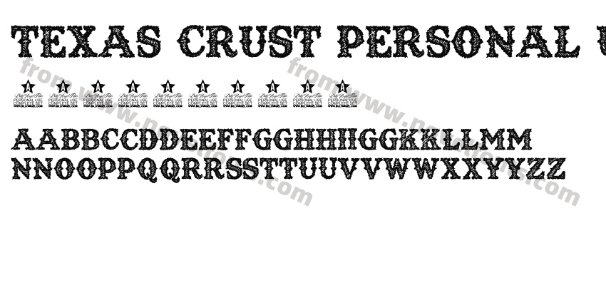 TEXAS CRUST PERSONAL USEPreview