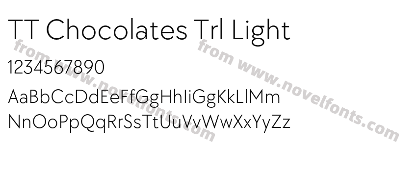 TT Chocolates Trl LightPreview