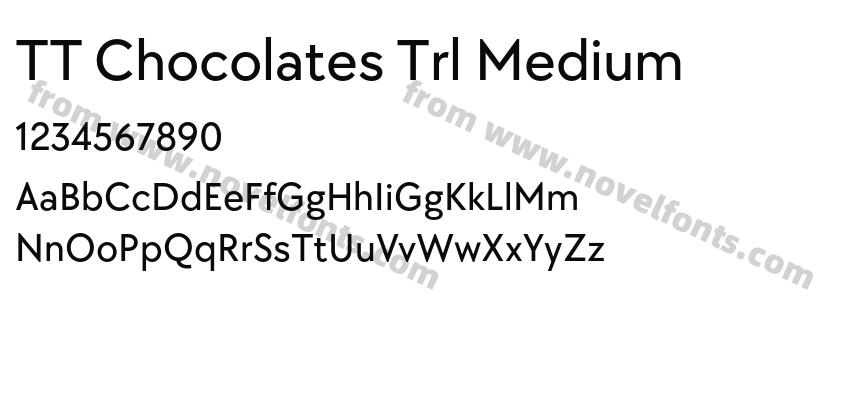 TT Chocolates Trl MediumPreview