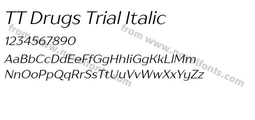 TT Drugs Trial ItalicPreview