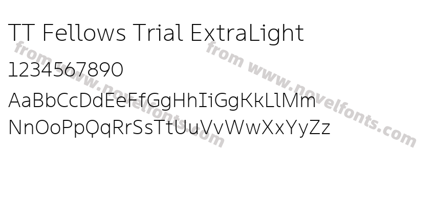 TT Fellows Trial ExtraLightPreview