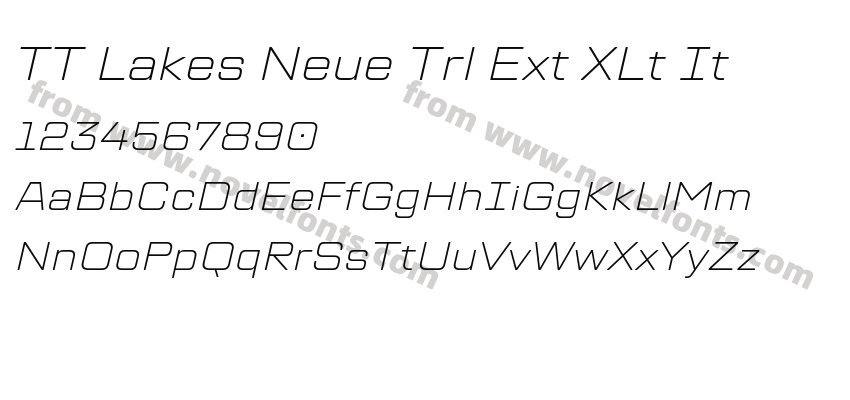 TT Lakes Neue Trl Ext XLt ItPreview