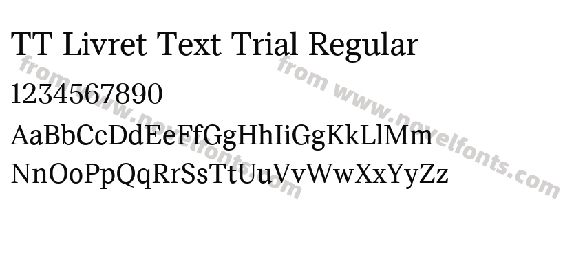 TT Livret Text Trial RegularPreview