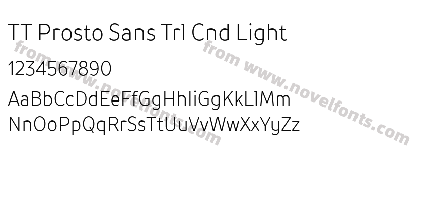 TT Prosto Sans Trl Cnd LightPreview