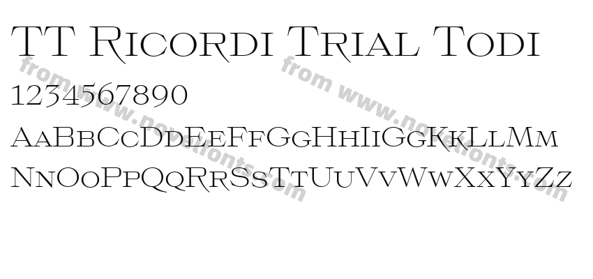 TT Ricordi Trial TodiPreview