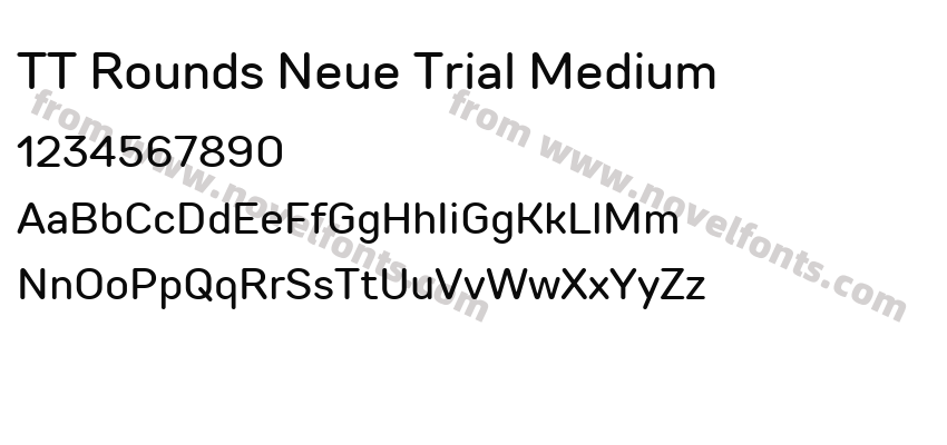 TT Rounds Neue Trial MediumPreview