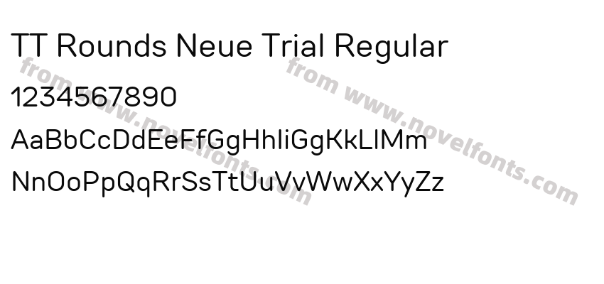 TT Rounds Neue Trial RegularPreview