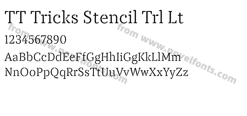 TT Tricks Stencil Trl LtPreview