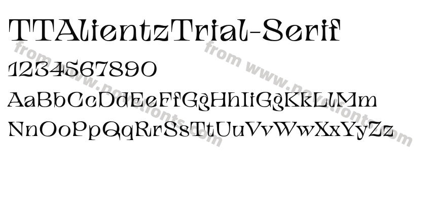 TTAlientzTrial-SerifPreview