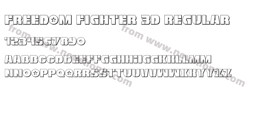 Freedom Fighter 3D RegularPreview