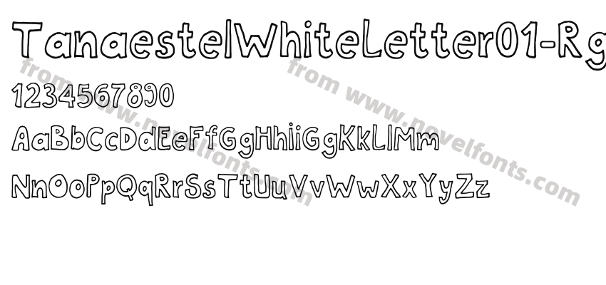 TanaestelWhiteLetter01-RgPreview