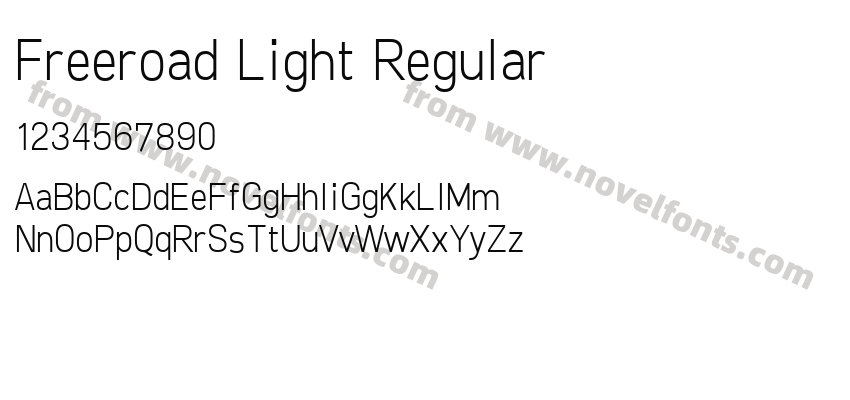 Freeroad Light RegularPreview