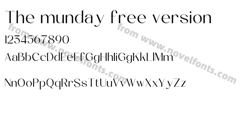 The munday free versionPreview