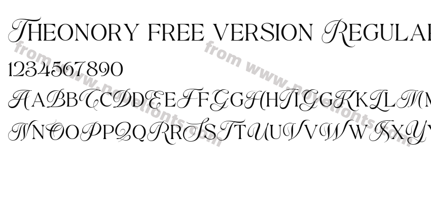 Theonory free version RegularPreview