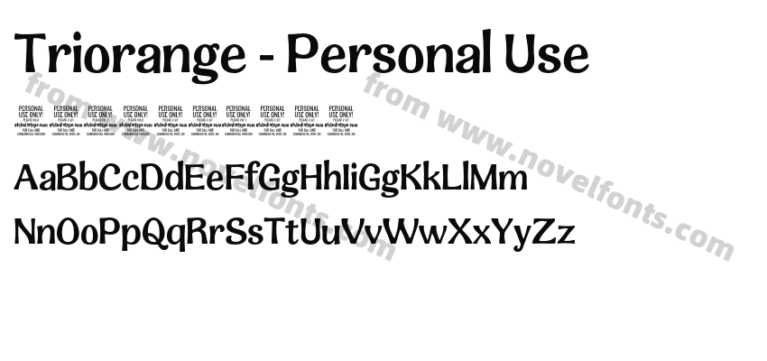 Triorange - Personal UsePreview