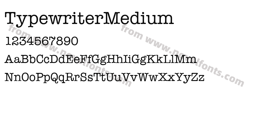 TypewriterMediumPreview