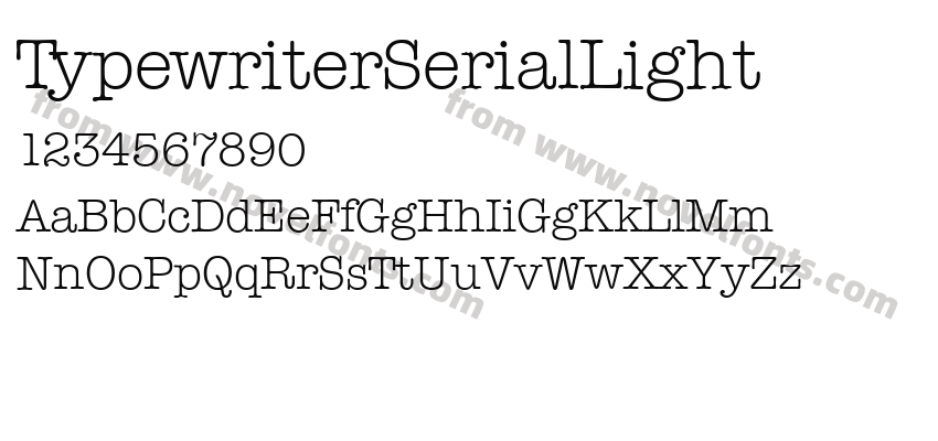 TypewriterSerialLightPreview