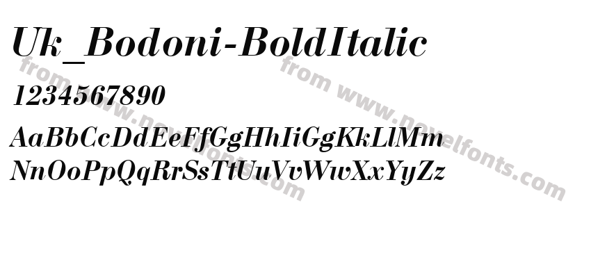 Uk_Bodoni-BoldItalicPreview